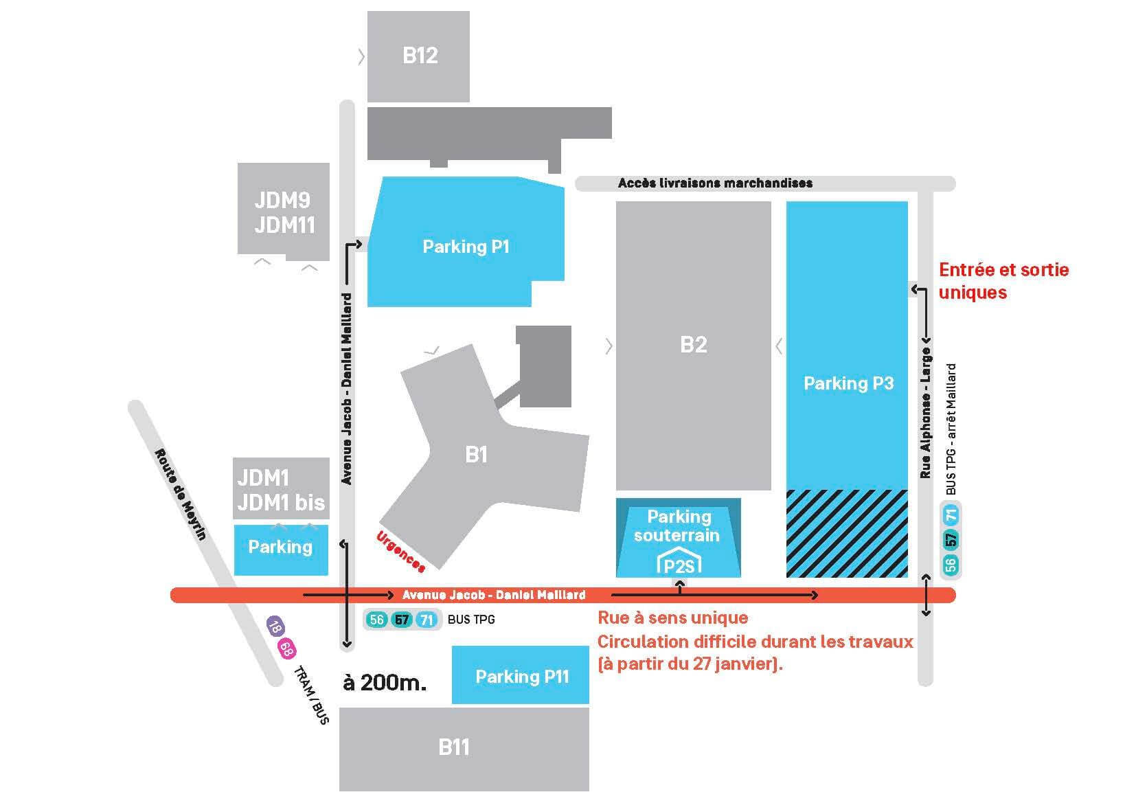 Plan d'accès